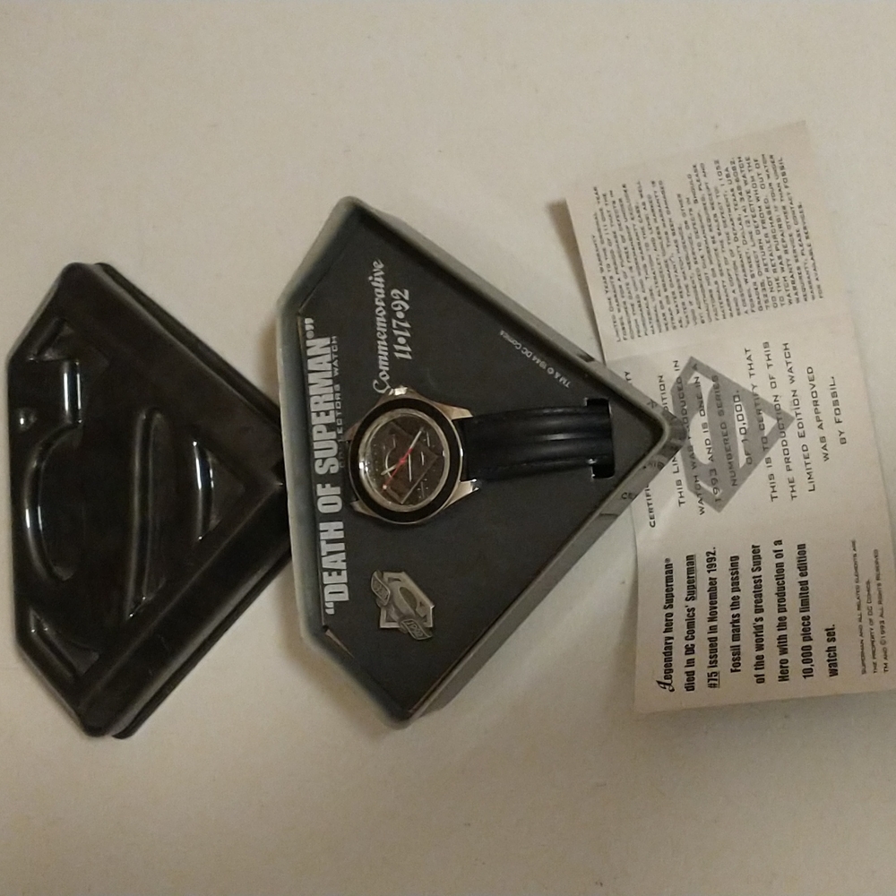 Fossil Death of Superman Watch